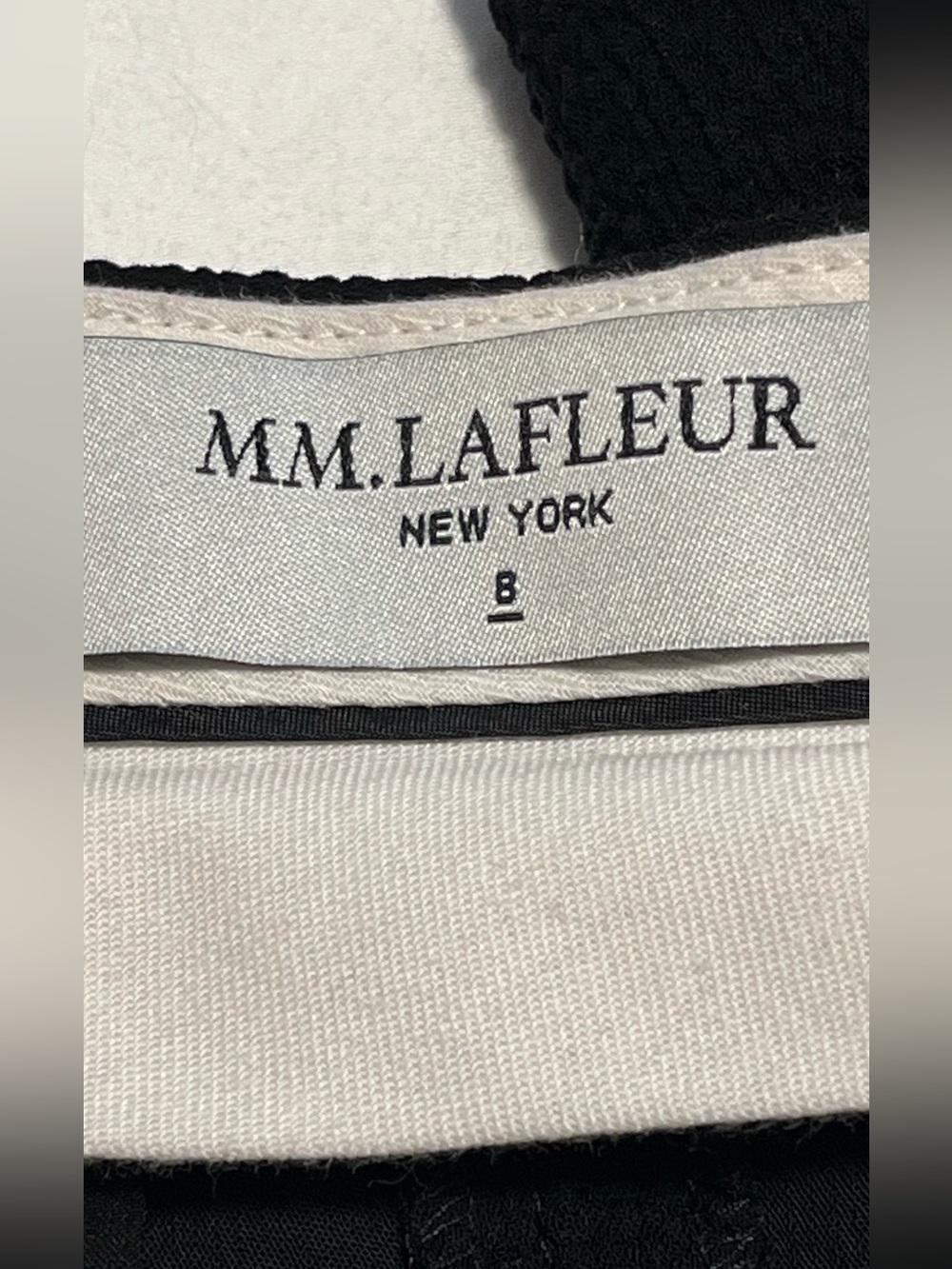Women’s MM. LAFLEUR The Zhou Culotte - Eco Soft Wave Black Wide L Pants Size 8 - Picture 5 of 15